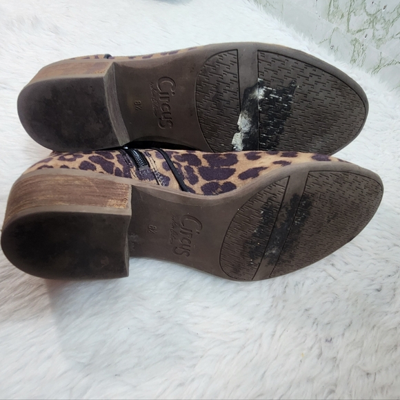 Circus by Sam Edelman Leopard Print Boots - Picture 8 of 10